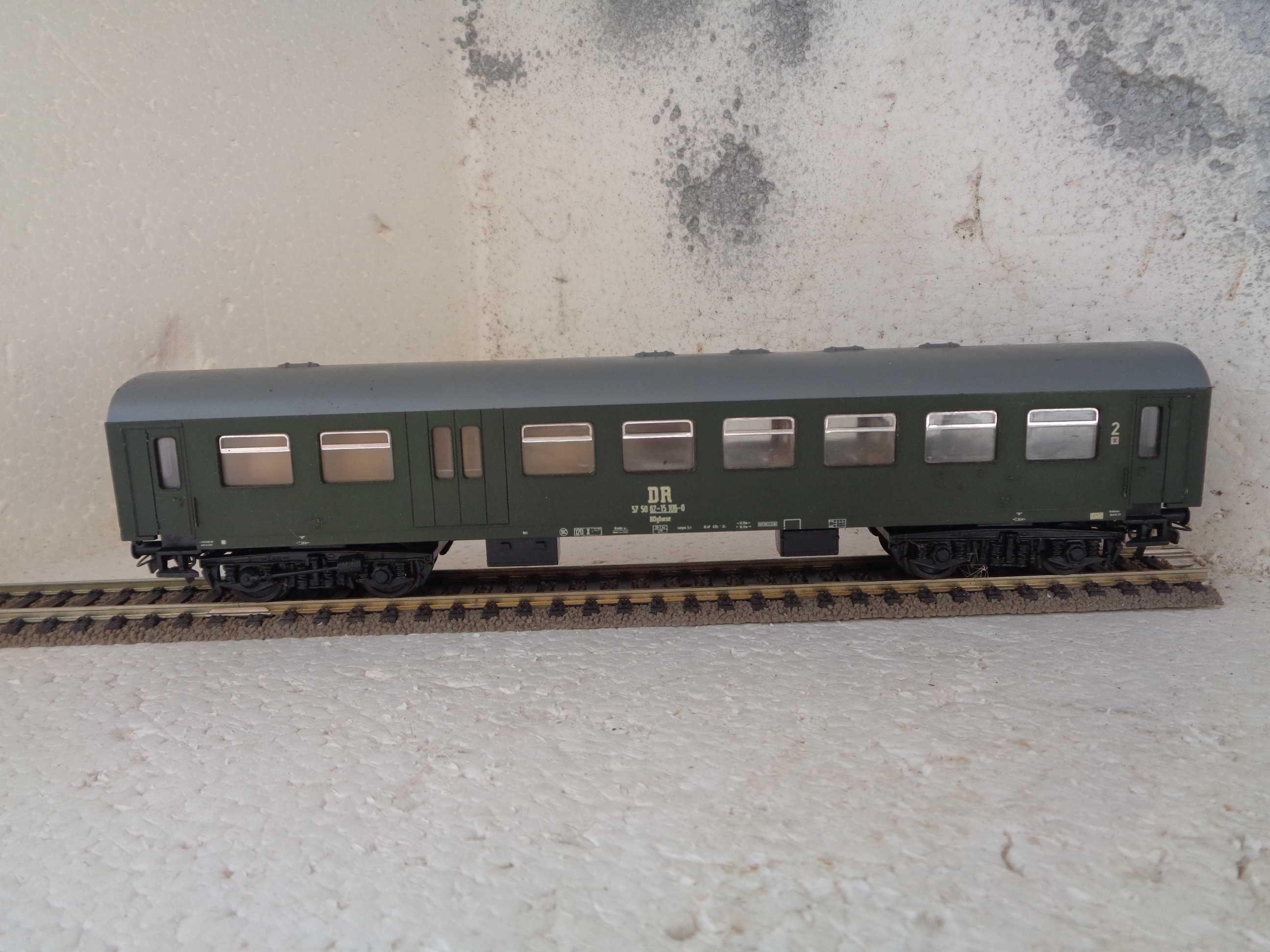 1:87 PIKO Carruagem passageiros da DR comboio