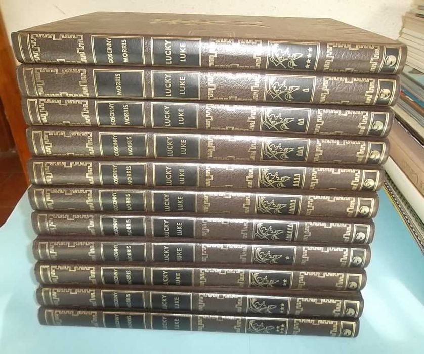 LUCKY LUKE - Intégrale ROMBALDI - 11 volumes capa dura, Edição de luxo
