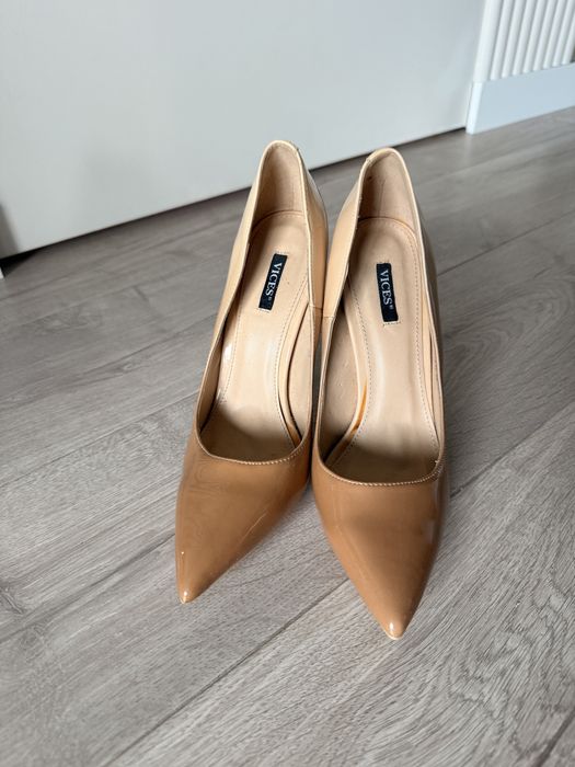 Szpilki ombre bezowe