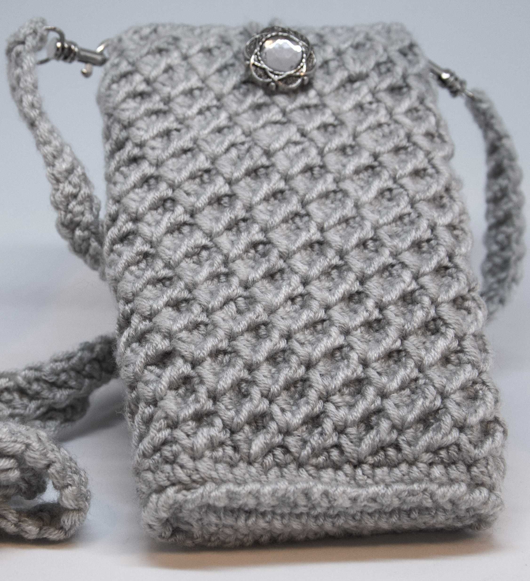 Torebka - etui do smartfonów – ręcznie robiona – nr kat. (EDS17)