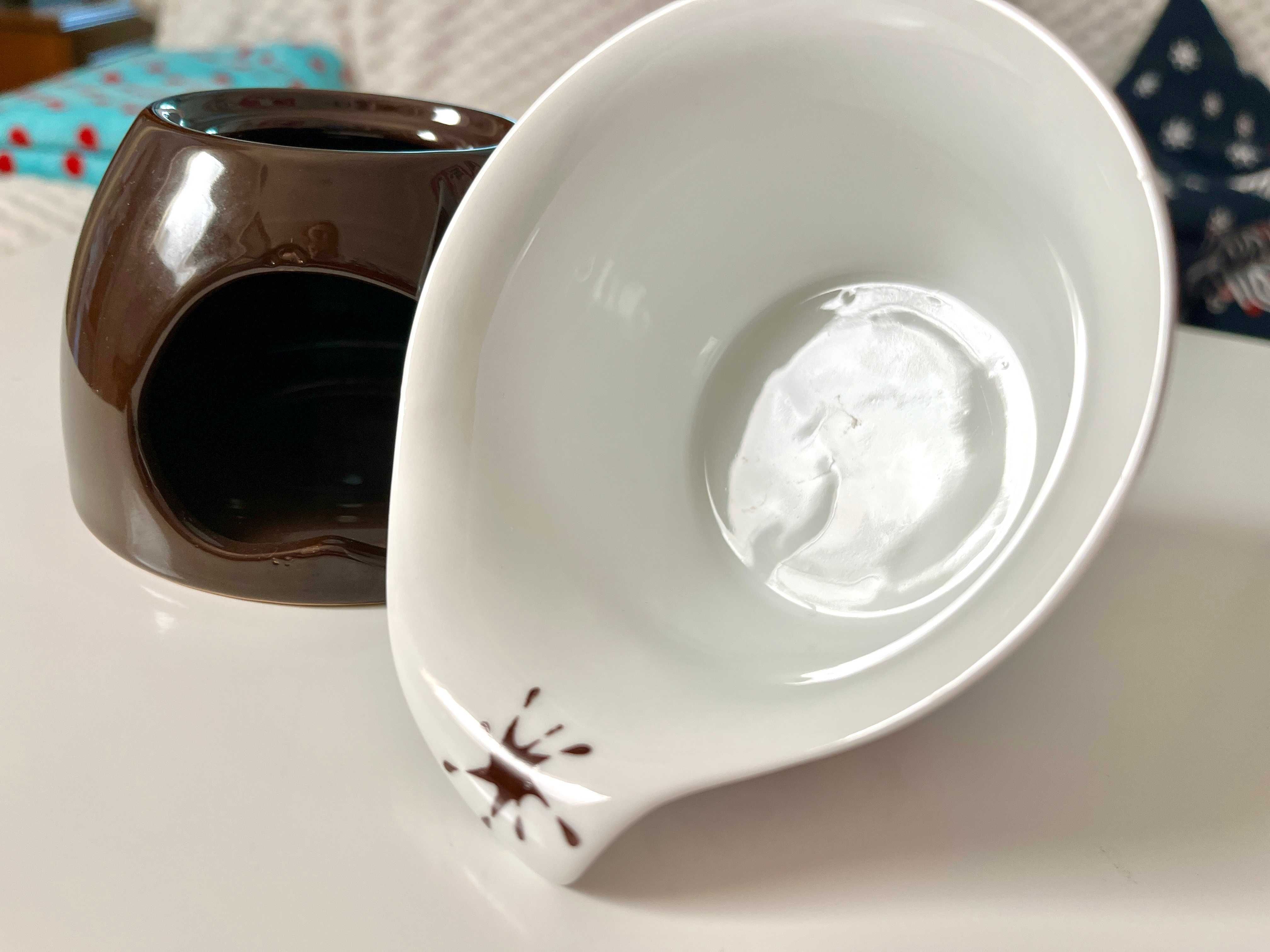 Fondue de chocolate em cerâmica