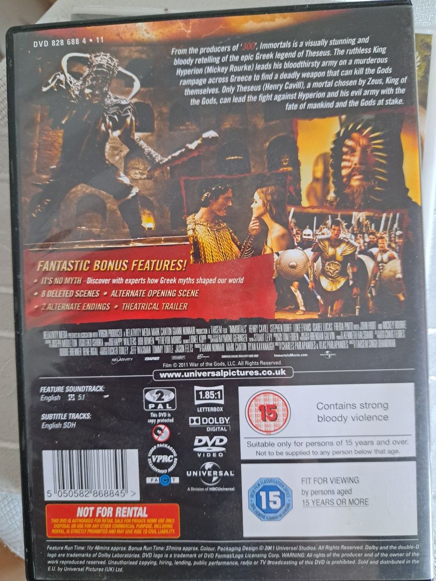 Film DVD Immortals