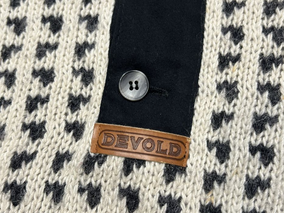 Meski sweter norweski Vintage DEVOLD NORWAG Wełna roz M