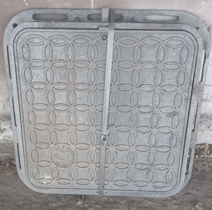 Włazy ogrodowy, kanalizacijna, pokrywa studnia,  do szambo, polimerowy