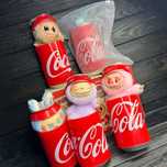 Лабубу М'яка іграшка-сюрприз Лабуба у банці Coca-Cola 18 см