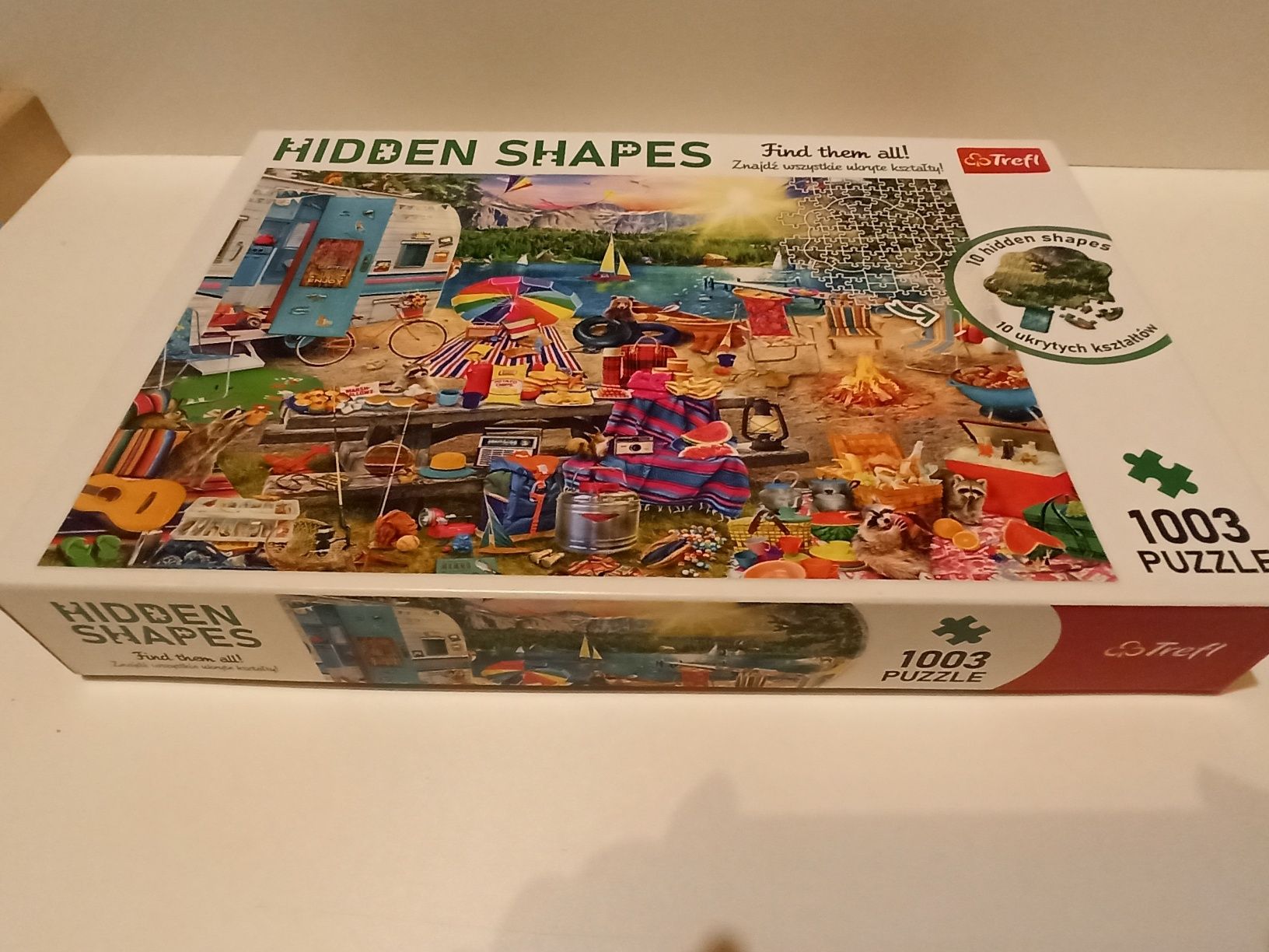 Puzzle 1000 elementów Trefl wycieczka kamperem