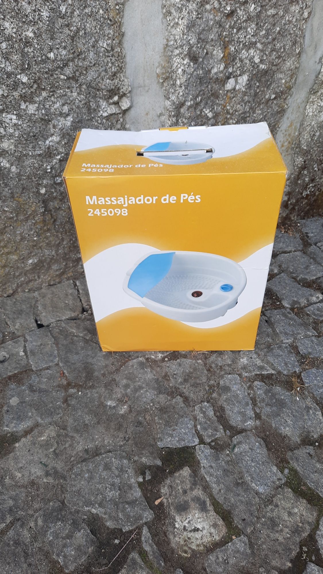 Massajador de pés, novo