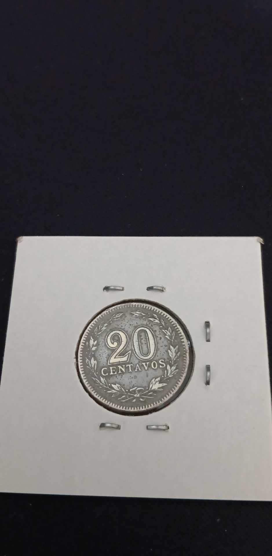 Moeda de 20 centavos 1914 - Argentina