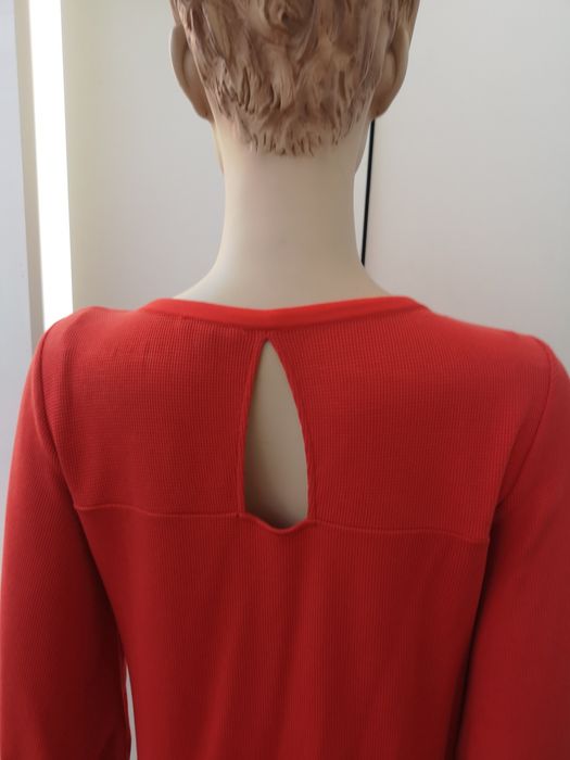 Vestido vermelho novo Massimo Dutti