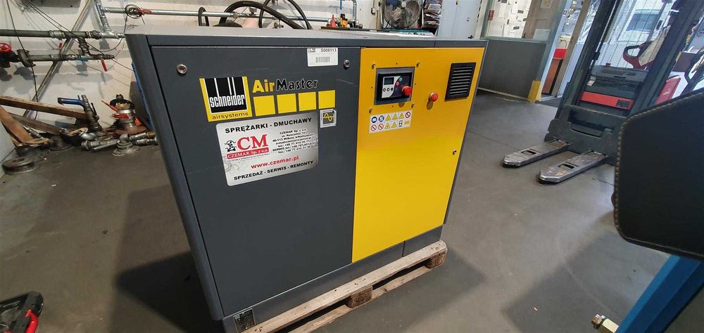 SPRAWNA!!! Sprężarka śrubowa SCHNEIDER AMK15-10XVS 15kW 1,25m³ S009113