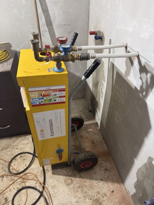 Mobilny kocioł elektryczny do wygrzewania posadzek,pomieszczeń Wynajem