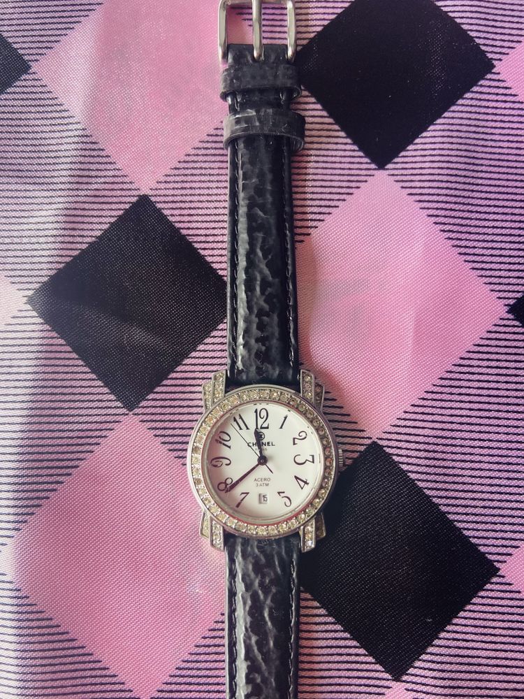 Relógio Chanel Preto