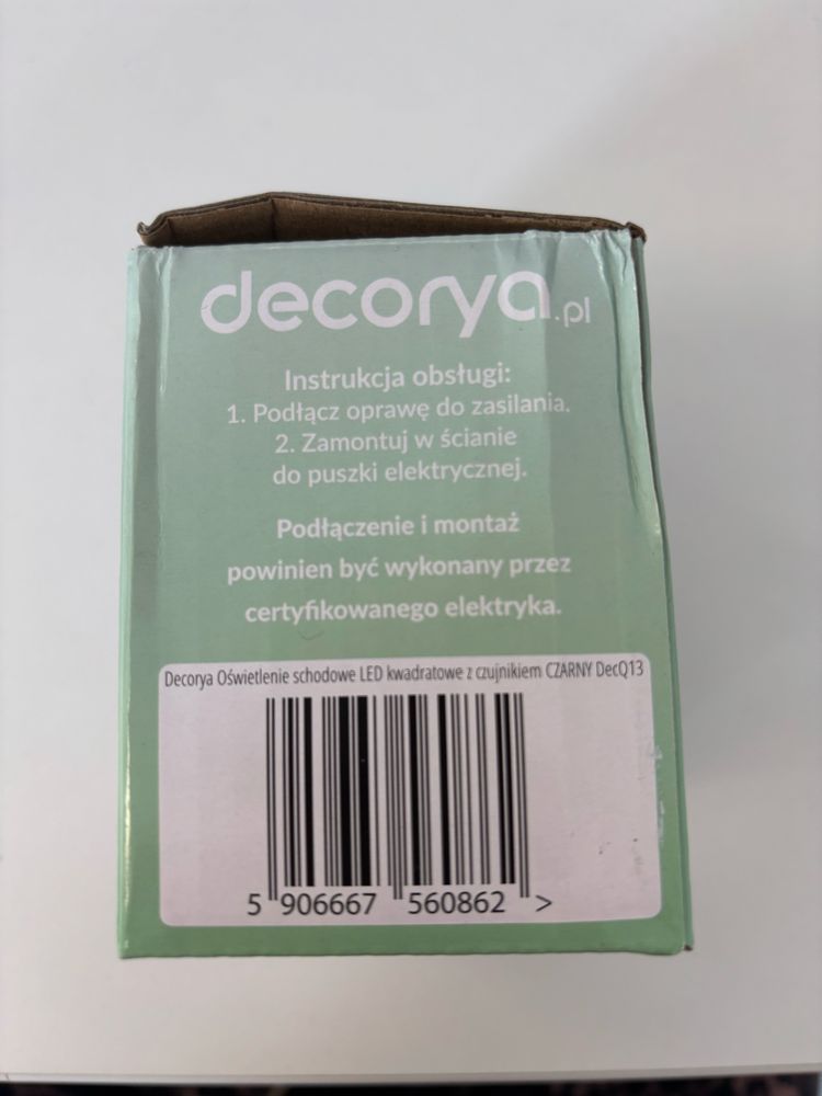 Oświetlenie schodów  LED Decorya