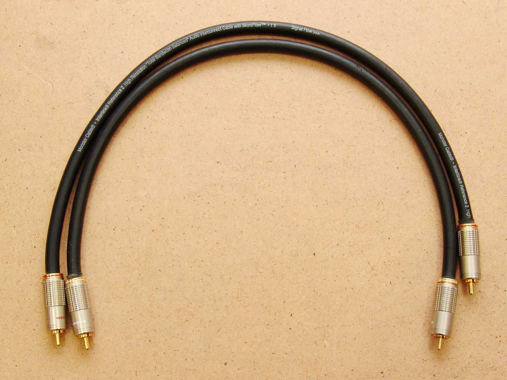 ТОП RCA межблочный кабель Monster Cable MSeries, Interlink Reference 2