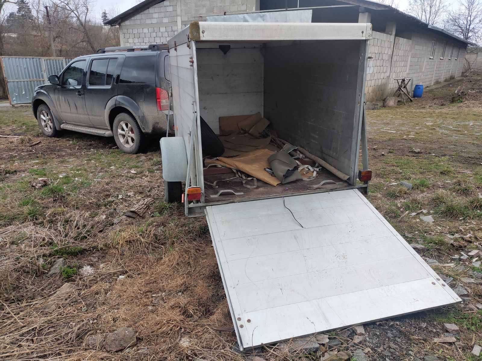 Причіп алюміневий прицеп
