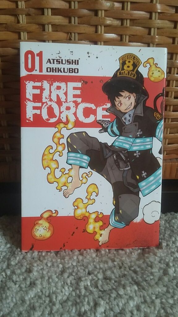 Książka manga "Fire force " 01  Ohkubo Atsushi