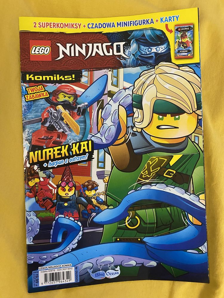 Lego Ninjago gazetki bez ludzików i kart