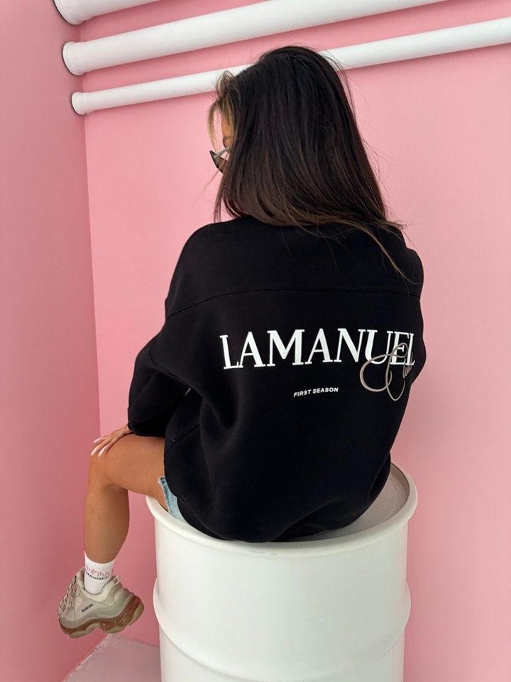 Bluza damska LaManuel Club Uni czarna beżowa różowa blekitna
