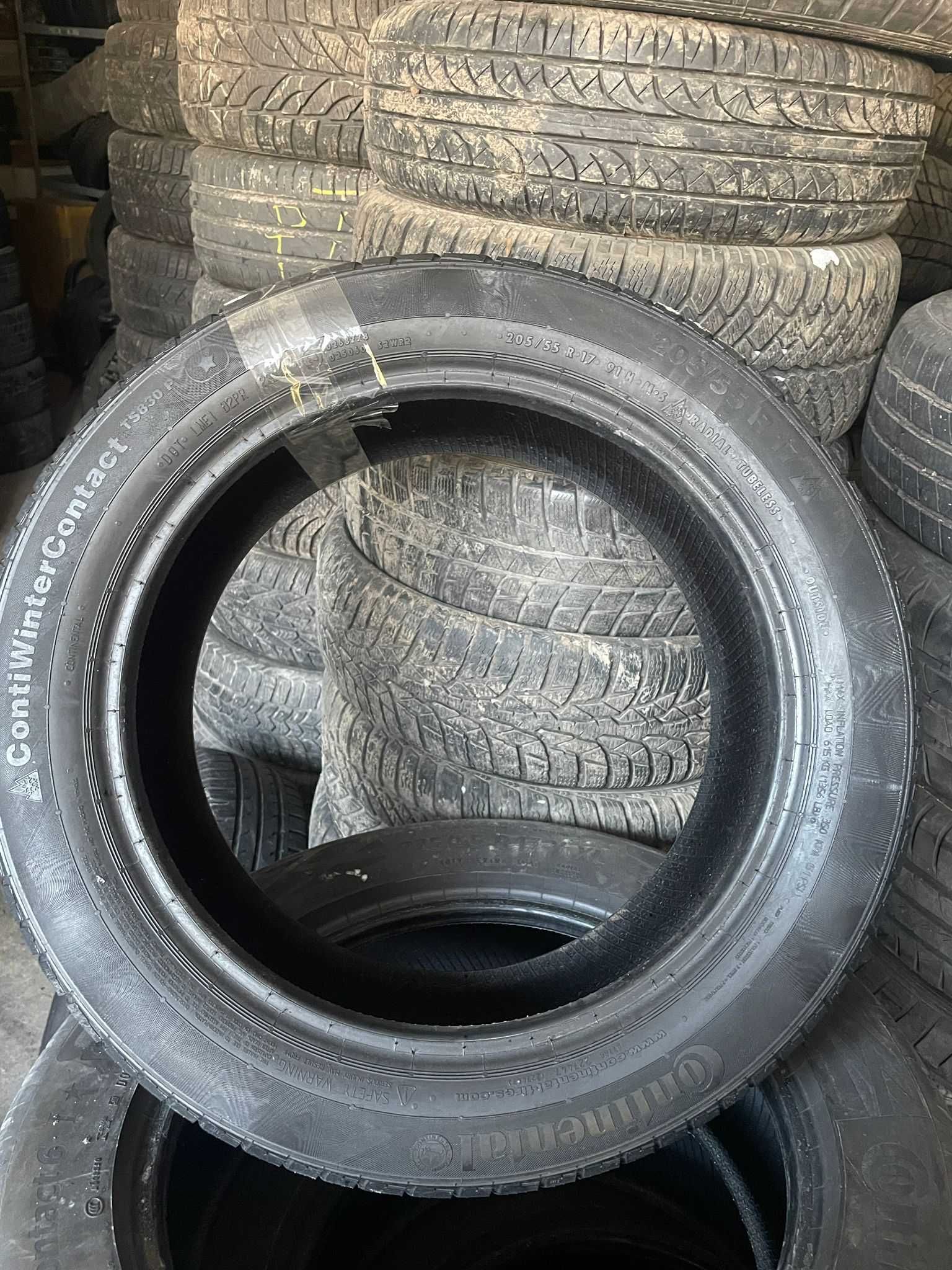 Continental 205/55 r17 ContiWinterContact TS830P /// 6mm!!! wysyłka
