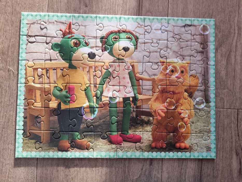 Puzzle: Rodzina Treflikow 4w1, 4+, Trefl