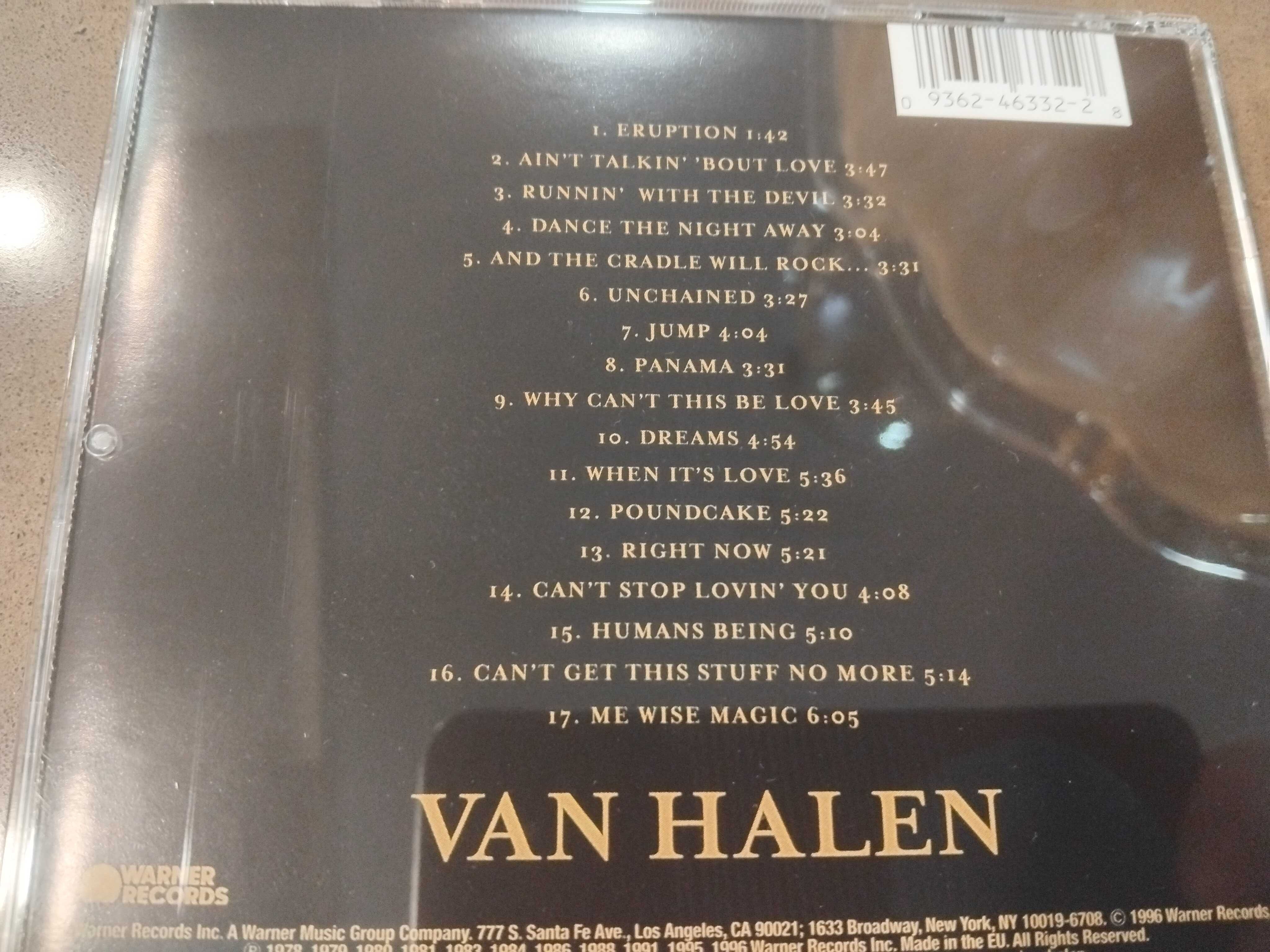 Van Halen Best Of novo