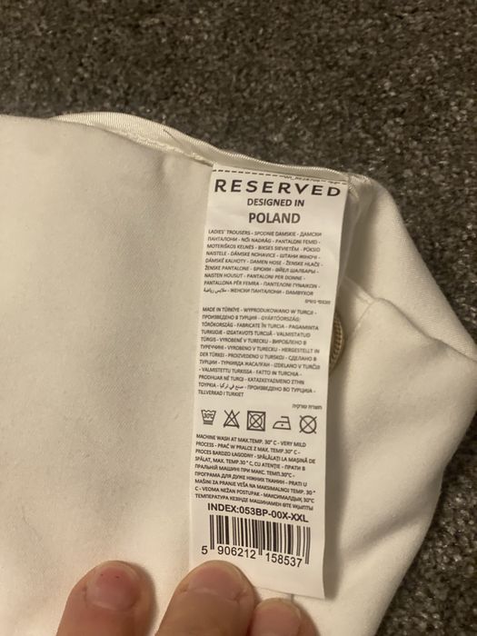 Spodnie damskie xxl. Reserverd
