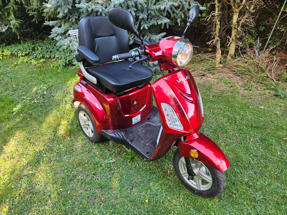 Skuter elektryczny inwalidzki trójkołowy ZT15, Veleco, nowy