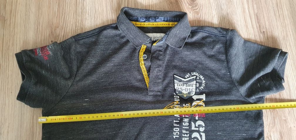 Koszulka polo CAMP DAVID rozmiar L/XL jak nowa