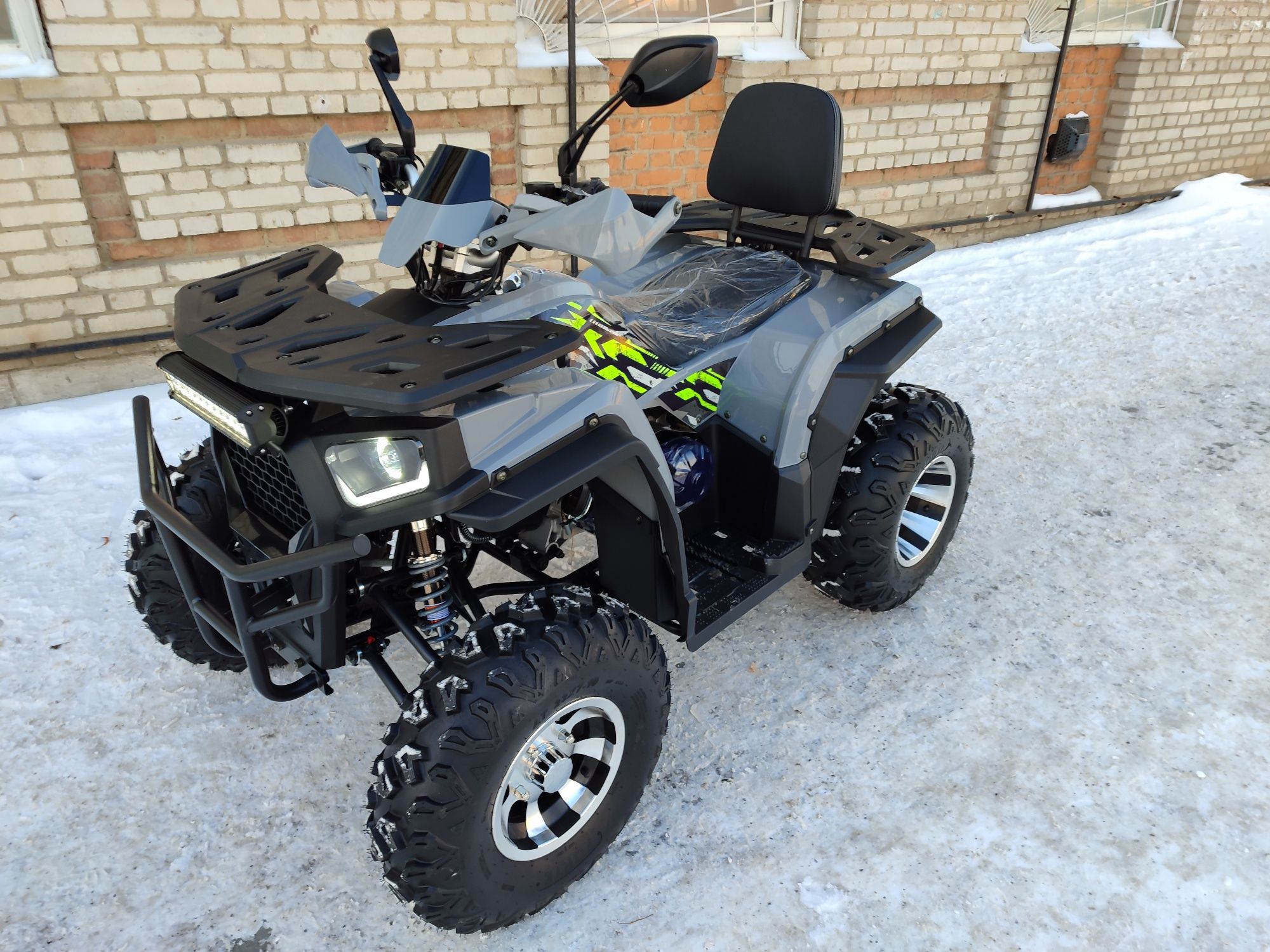 Продам Квадроцикл Forte ATV200G PRO зелено-сірий