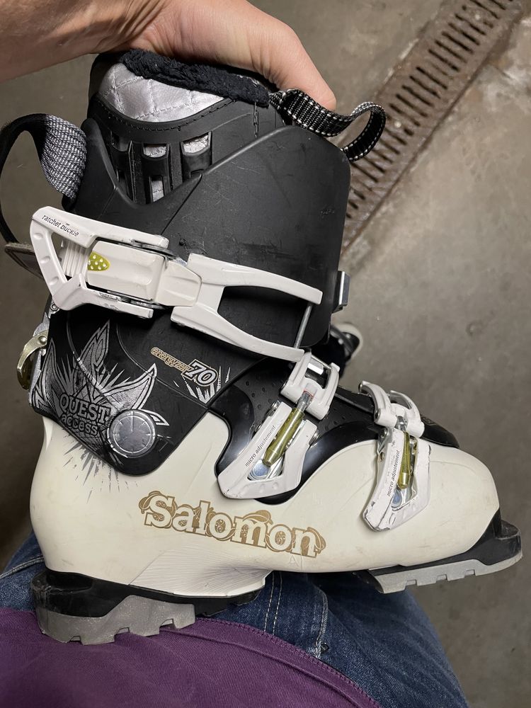 Buty narciarskie salomon energyzer 70, 24.5 cm