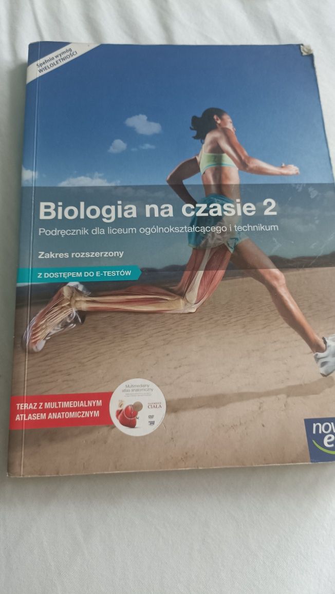 Różne książki biologia chemia