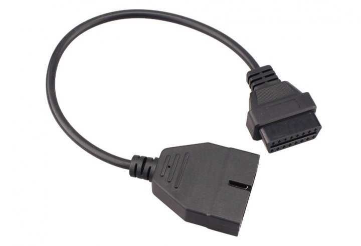 Переходник GM12 12pin (OBD1) на OBD2 16pin (ВАЗ, Daewoo) ELM327 v1.5