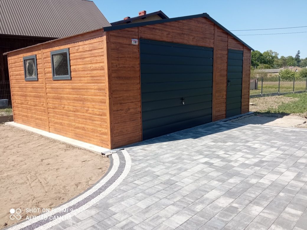 Garaż blaszany 5x6