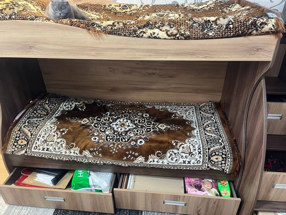 Двоярусне ліжко + пенал