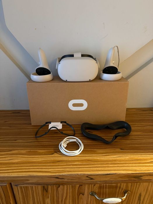 Gogle Meta oculus quest 2 II 128GB VR wirtualna rzeczywistość Zestaw