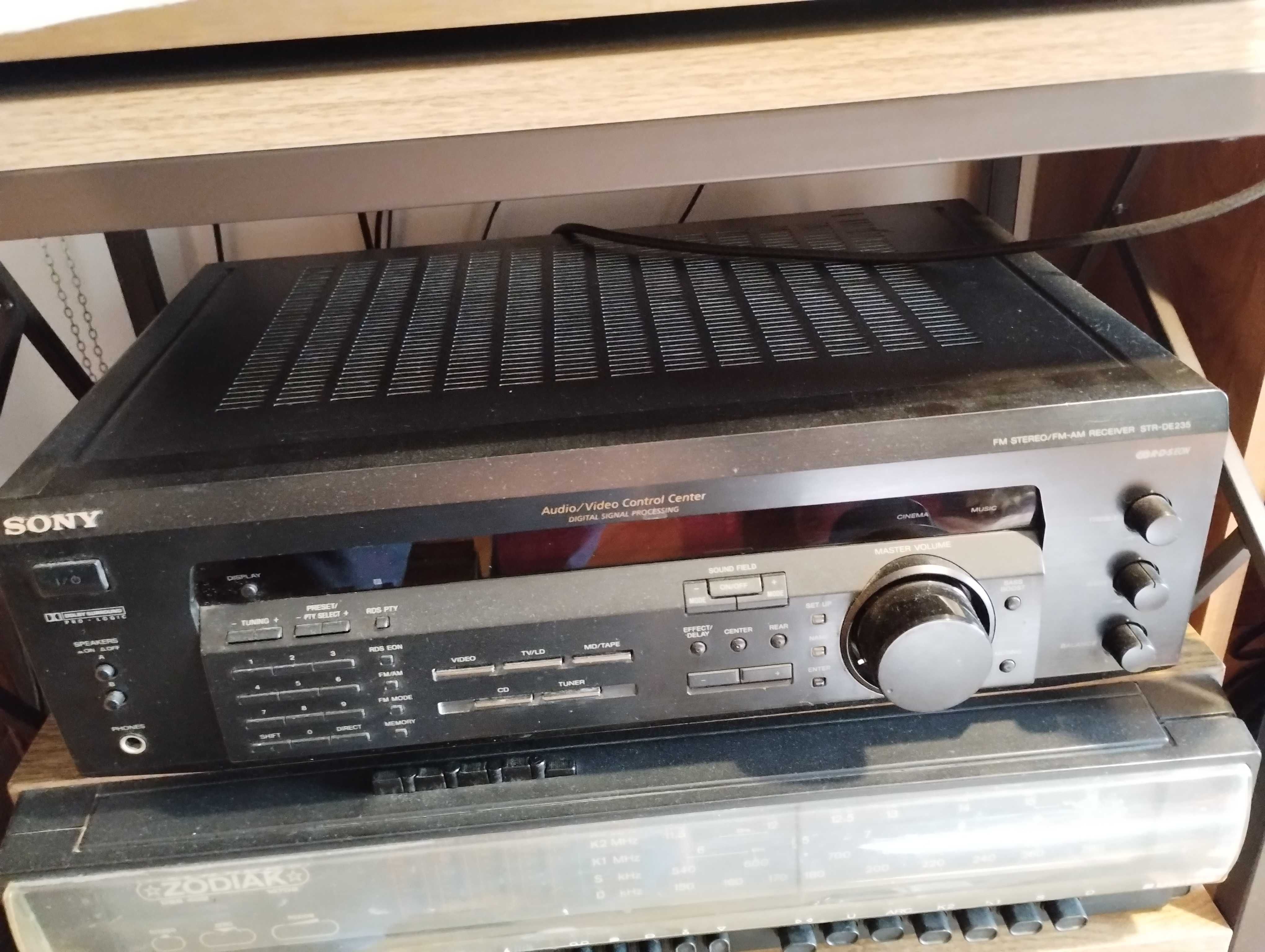 amplituner  sony z kolumnami