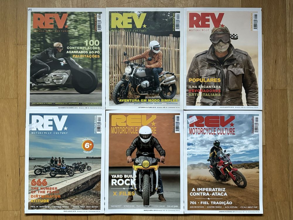 Revista REV - Coleção de 2010 a 2016
