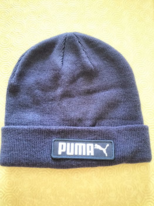 Gorro Puma azul/cinzento  adulto