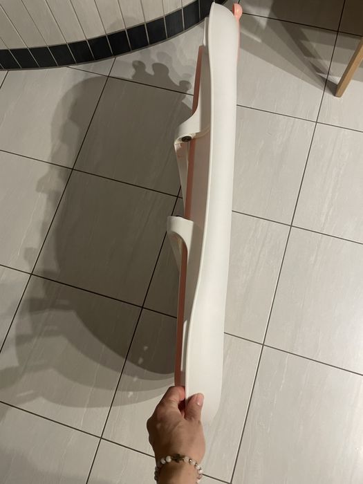 Składana wanienka dla dziecka noworodka plastikowa z wkładem dziewczyn