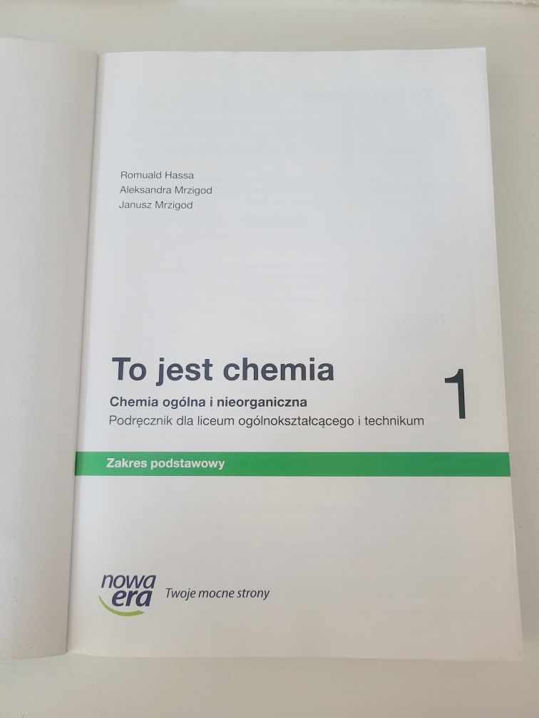 Podręcznik To jest Chemia 1