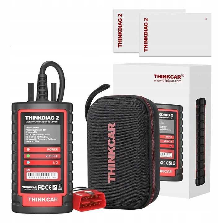 Tester Skaner diagnostyczny THINKDIAG 2 Thinkcar obd2 FULL j.Polski