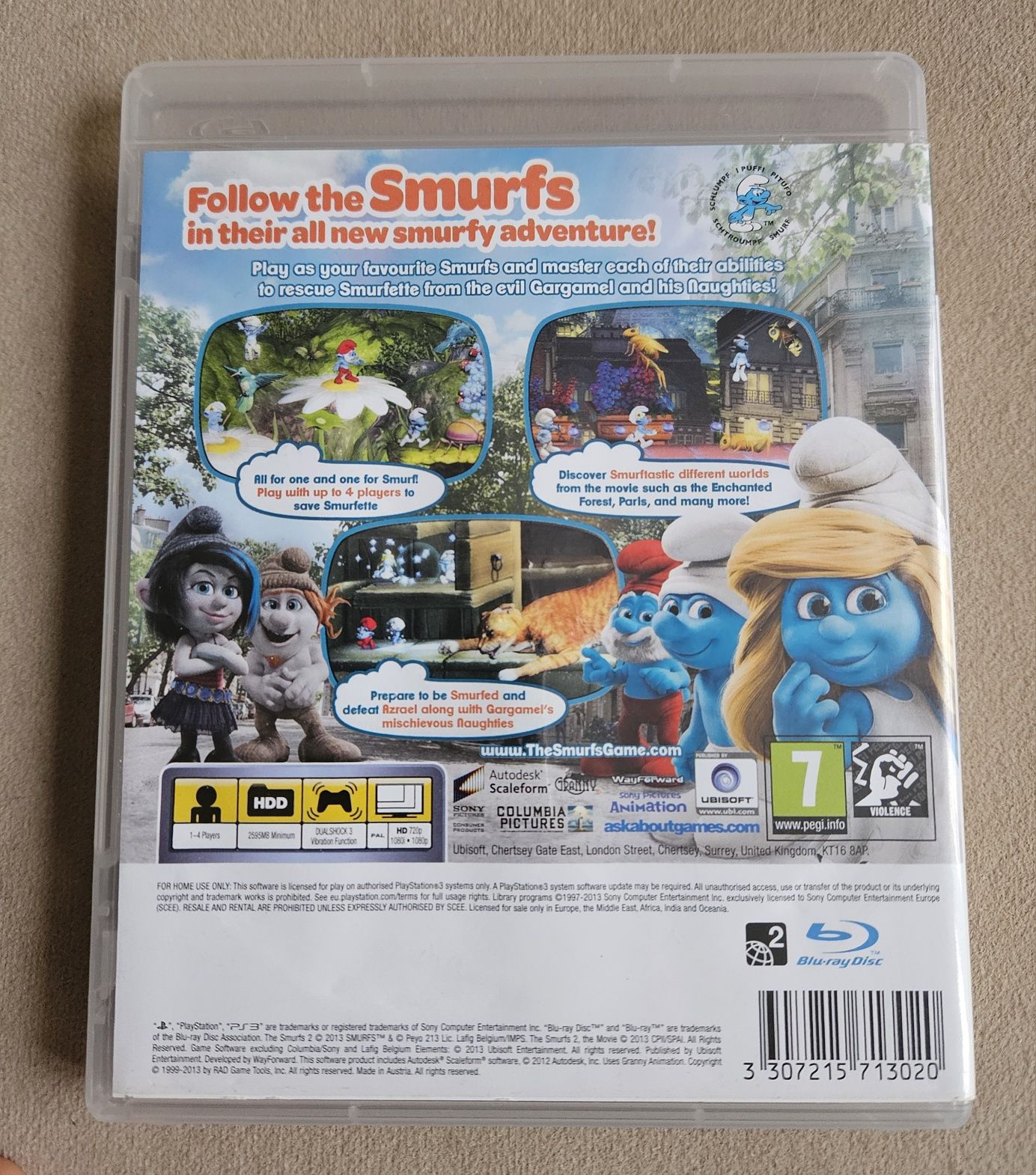 The Smurfs 2/Smerfy gra PS3 Playstation