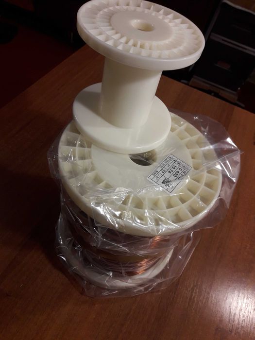 Провод медный полимерным покрытием степень очистки 99,999%-Тайвань