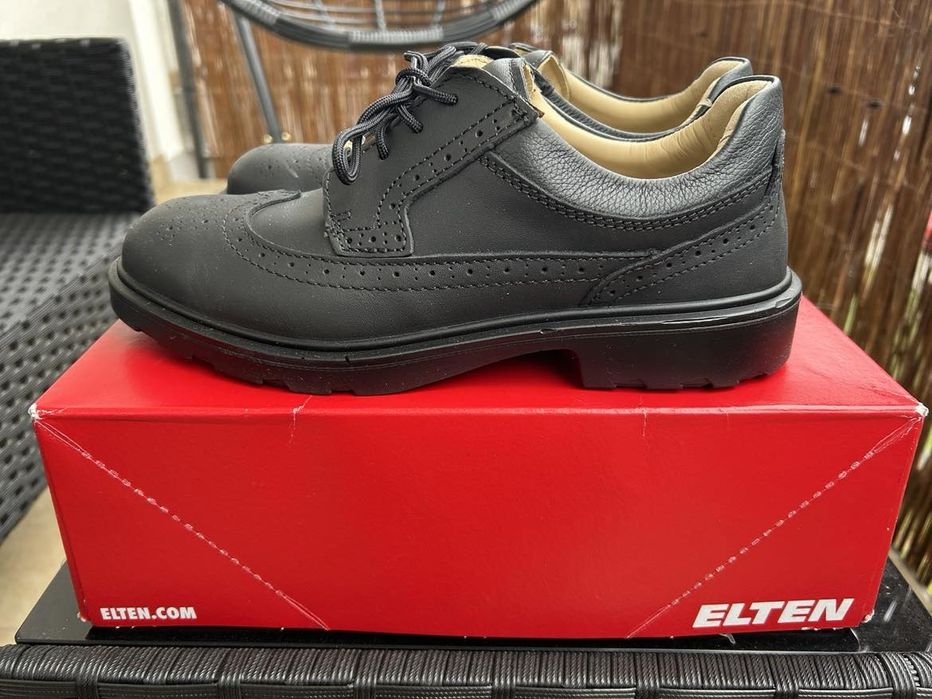 Półbuty ochronne ELTEN Officer + Okulary ochronne Uvex+Rękawice ochron