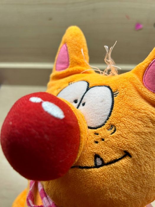 Мягкая игрушка кот рыжий