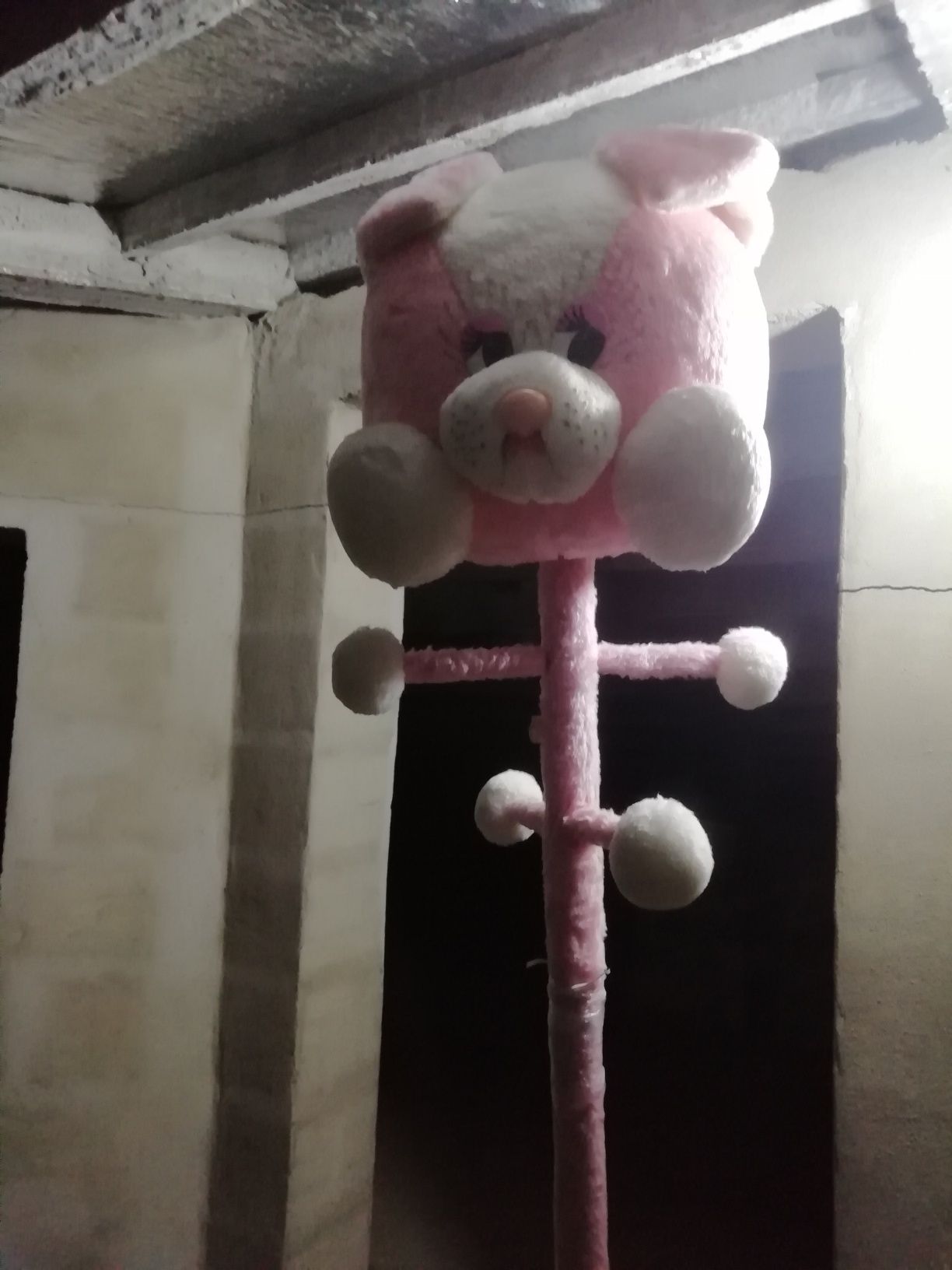 Cabide tipo peluche