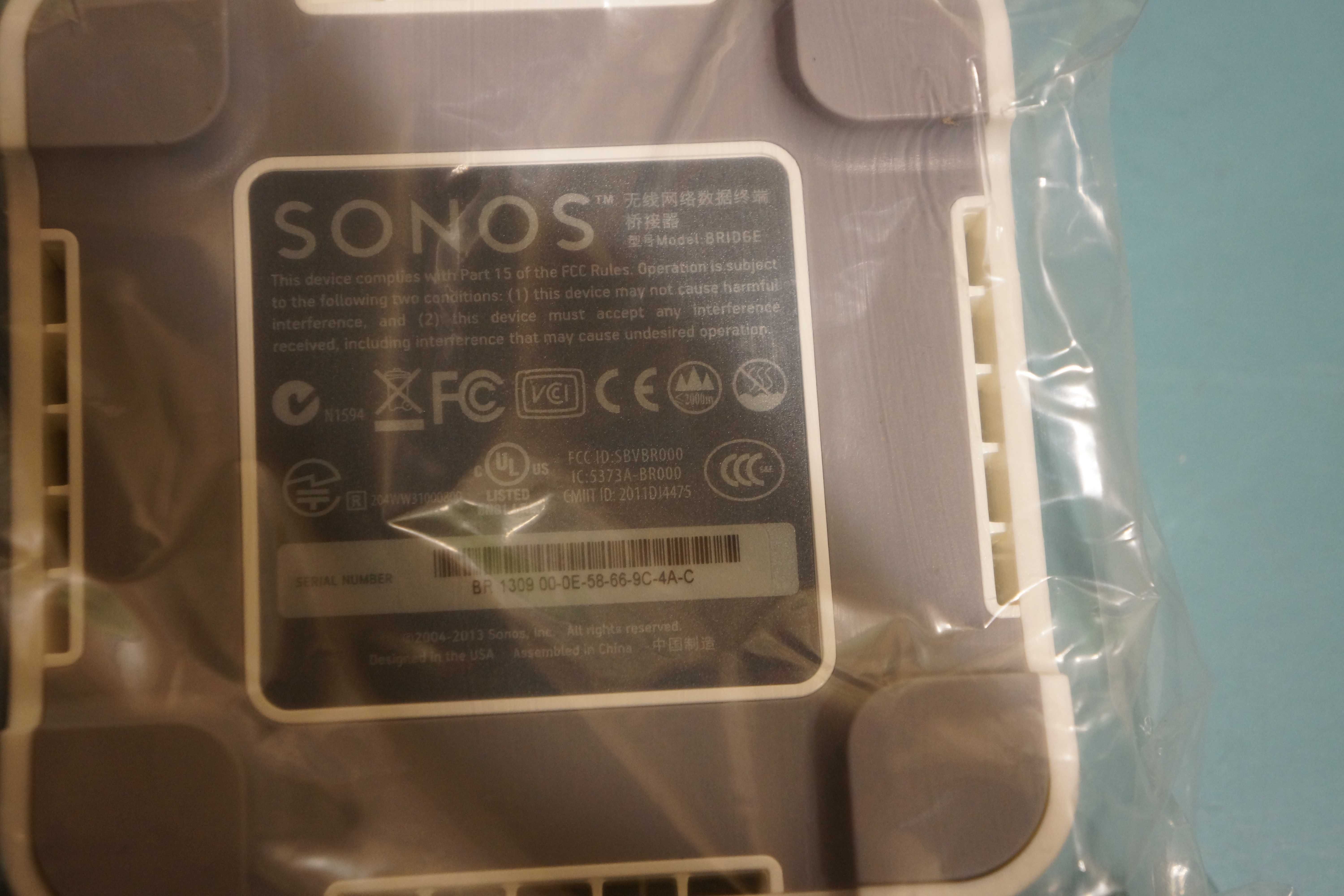 wzmacniacz  sieciowy  SONOS BRIDGE