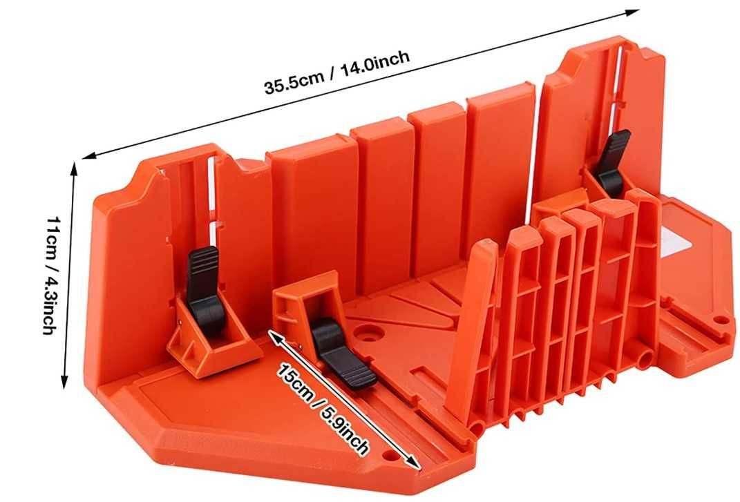 Plastikowa skrzynka uciosowa z zaciskami 35.5cm GAESHOW