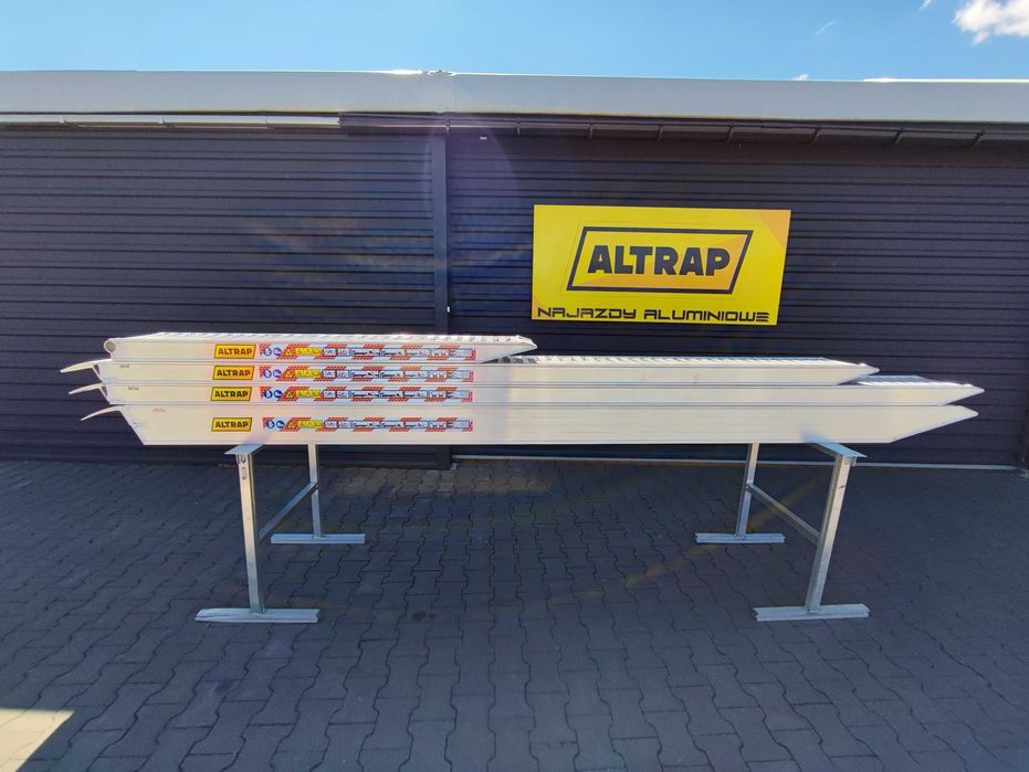 ALTRAP najazdy aluminiowe 3m 10t 2800 zł komplet Certyfikat