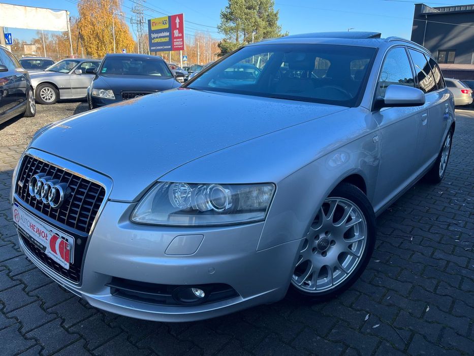 Audi A6 Avant 2xS LINE Bixen Skóra Szyber Bose Navi Klimatr Quattro IDEAŁ z Niemiec
